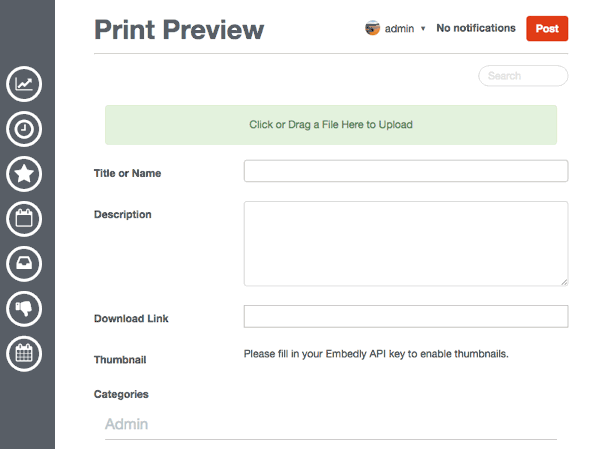 PrintBoards - Upload New STL