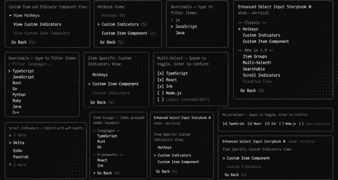 Featured image for ink-enhanced-select-input 1.0: headless hook, multi-select, search, and groups
