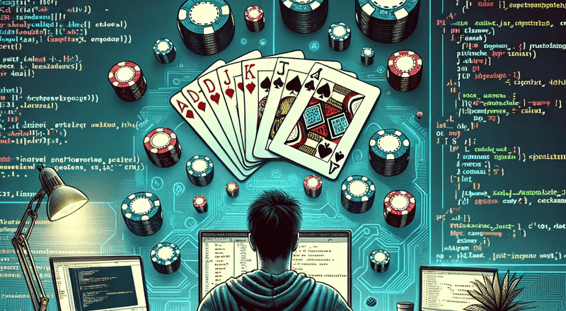 Featured image for Building Blackjack for the Terminal with ink-playing-cards library