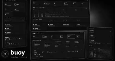 Featured image for Buoy: A Per-Node Homelab Dashboard in a Single Container