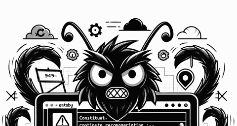 Featured image for Remember to close localhost tabs before GatsbyJS npm start