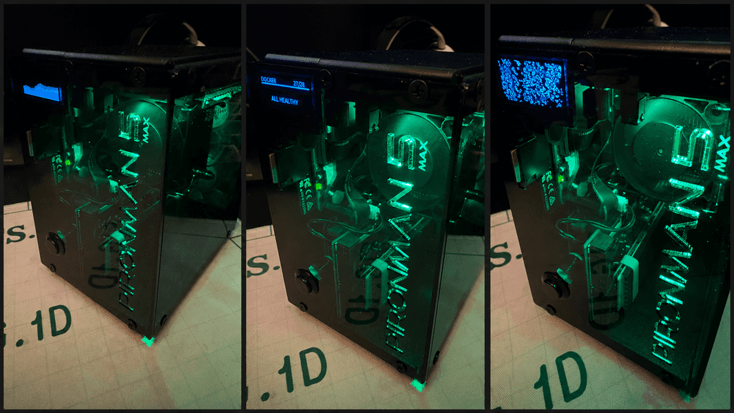 Turning the Pironman5 OLED into a Homelab Command Center featured image