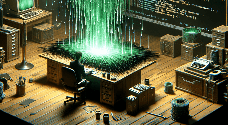 Featured image for Building The Matrix Digital Rain Effect: A Journey of Optimization