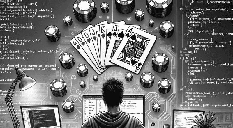 Featured image for Building Blackjack for the Terminal with ink-playing-cards library
