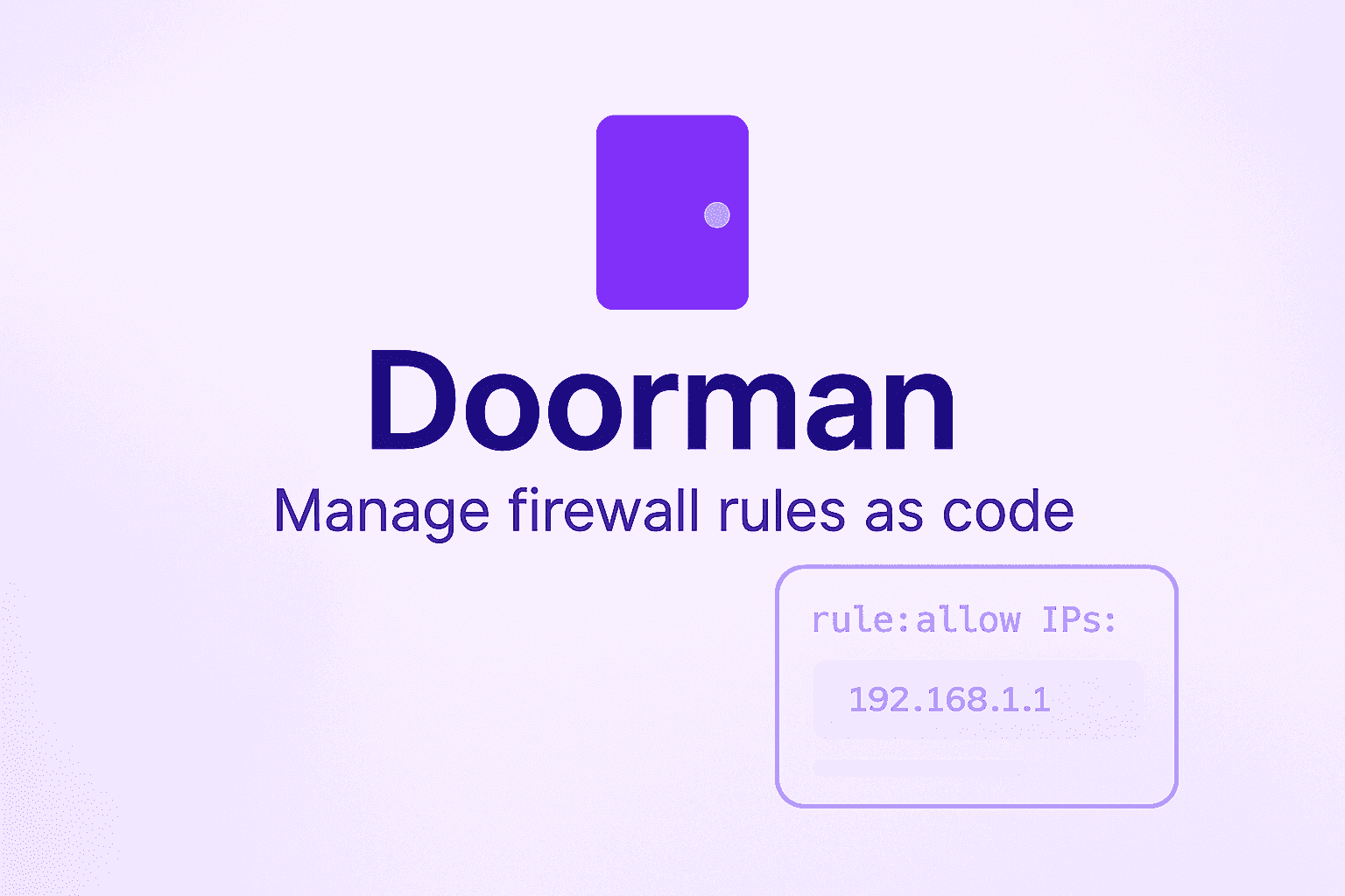 Vercel Doorman