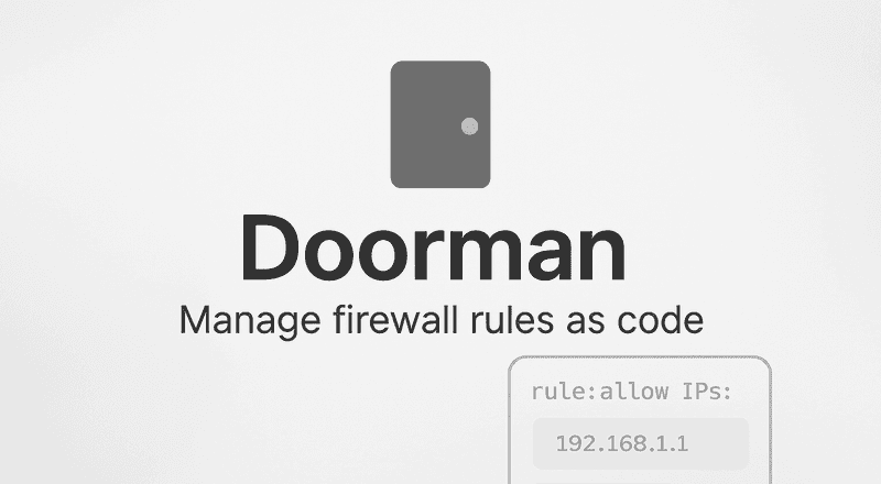 Featured image for Doorman 2.0: Cloudflare WAF Support and a New Config Format