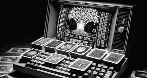 Featured image for Building Memory for the Terminal with ink-playing-cards library