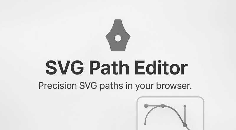 Featured image for Rolling my own SVG Path Editor