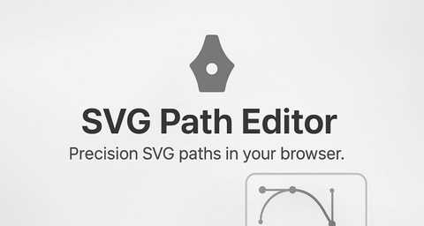 Featured image for Rolling my own SVG Path Editor