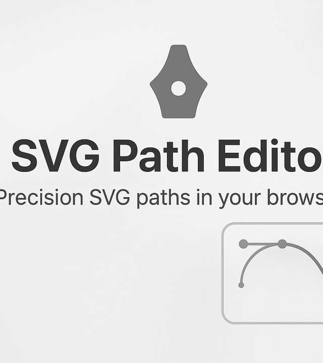 Featured Photo for Building My Own SVG Path Editor