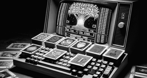 Featured image for Building Memory for the Terminal with ink-playing-cards library