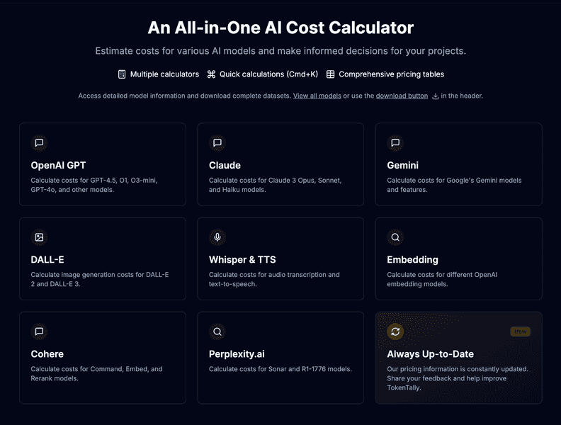 TokenTally — AI cost clarity featured image