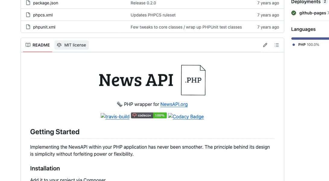 NewsAPI PHP Client featured image