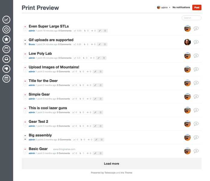 PrintBoards: 3D Printing Social Reddit Clone featured image