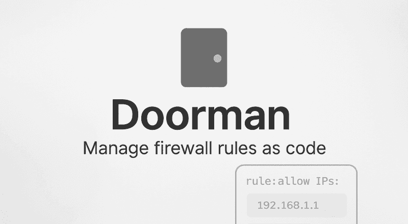 Featured image for Doorman 2.0: Cloudflare WAF Support and a New Config Format
